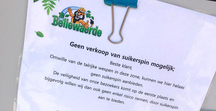 Geen suikerspin in pretpark: 'Veiligheid komt op de eerste plaats'