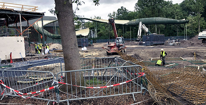 De laatste loodjes: Bob in de Efteling bijna helemaal verdwenen