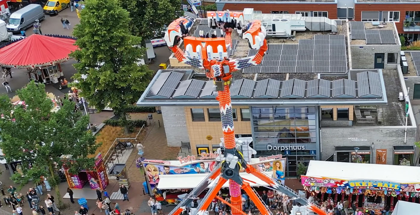 Weer een nieuwe thrillride op de Nederlandse kermis: dit is de Xtreme Spinner 2