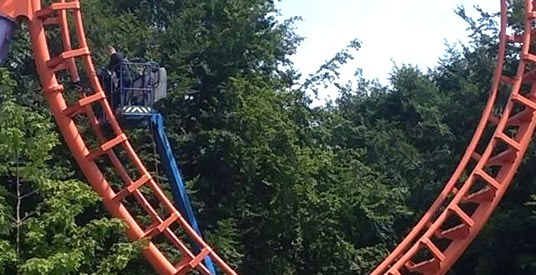 Walibi Holland zaagt stuk uit achtbaan Speed of Sound