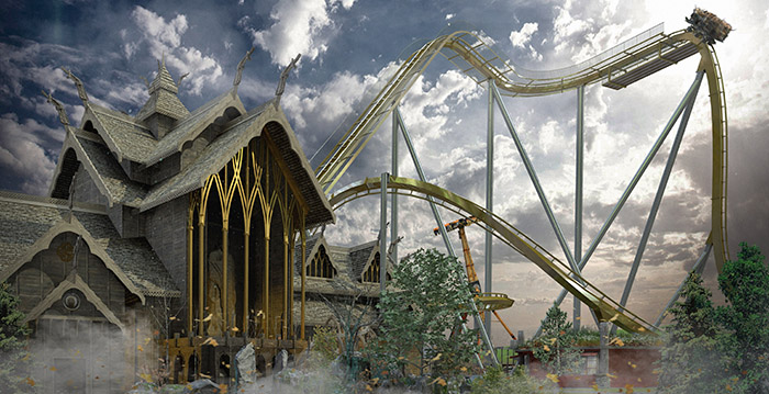 Zweeds pretpark kondigt grootste dive coaster van Europa aan