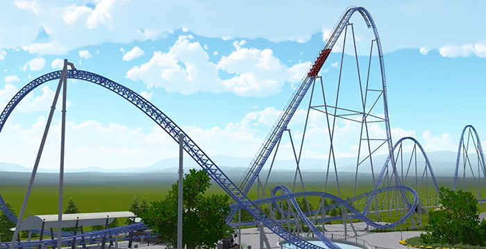 Pools pretpark kiest voor hoogste en snelste mega coaster van Europa