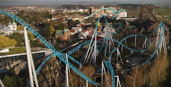 Trieste beelden: Europa-Park blijft leeg op geplande openingsdag