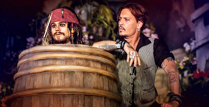 Disneyland Paris: eerste beelden van Jack Sparrow in Pirates of the Caribbean
