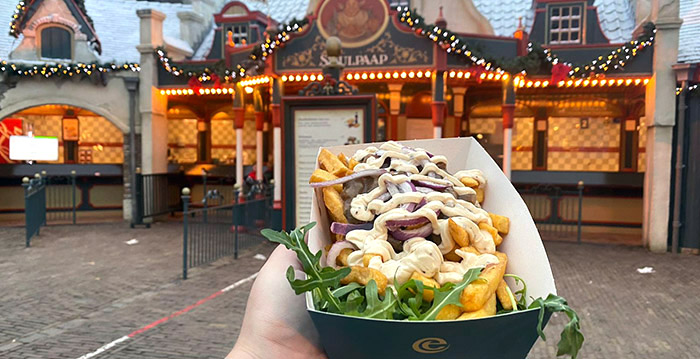 Efteling zet friet met champignons en truffelmayonaise op het menu