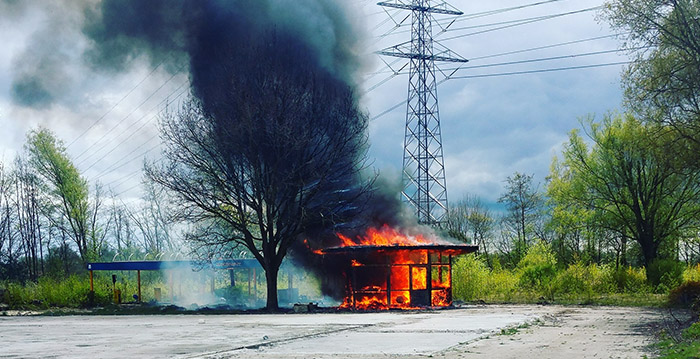 Opnieuw brand in Verkeerspark Assen