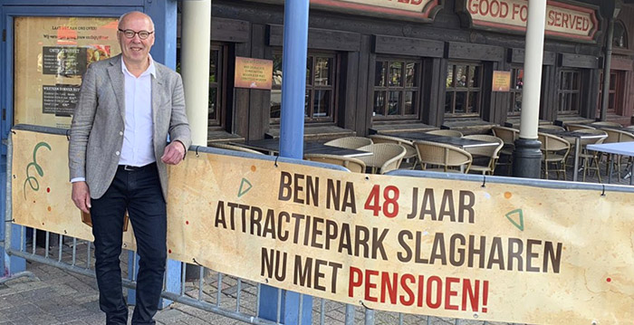 Attractiepark Slagharen neemt na 48 jaar afscheid van technisch directeur