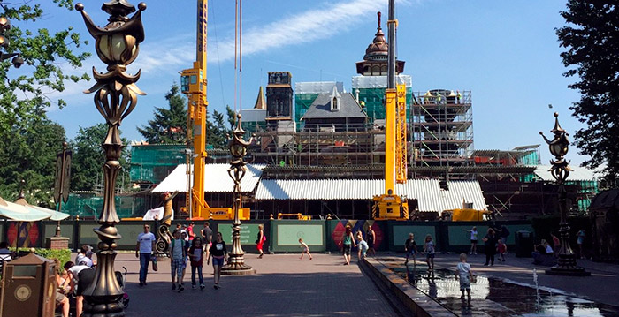 Efteling bereikt hoogste punt van nieuwe miljoenenattractie Symbolica