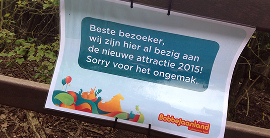 Eerste hints over nieuwe attractie Bobbejaanland