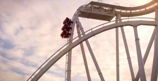 Voorproefje op Baron 1898: eerste onride-beelden van nieuwe Italiaanse dive coaster