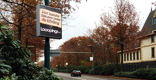 Adverteren kun je leren: Looopings koopt reclameborden naast de Efteling