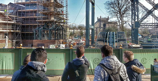 Nog één nachtje slapen: morgen duidelijkheid over baanverloop van dive coaster Efteling