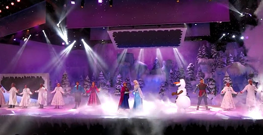 Valse start voor Frozen-show in Disneyland Paris: medewerkers staken