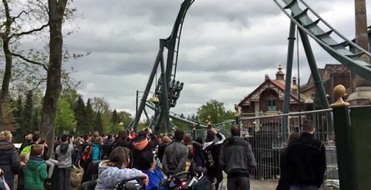 Ook testritjes Baron 1898 in het weekend: massale aandacht voor nieuwe Efteling-achtbaan