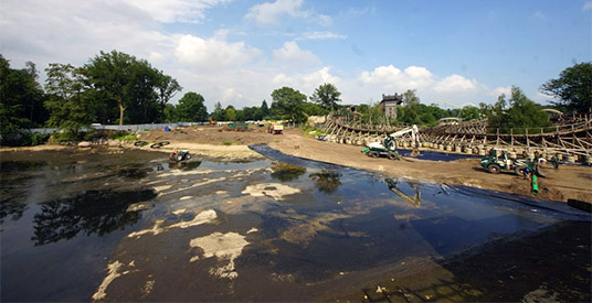 Enorme kaalslag door nieuwe achtbaan Efteling