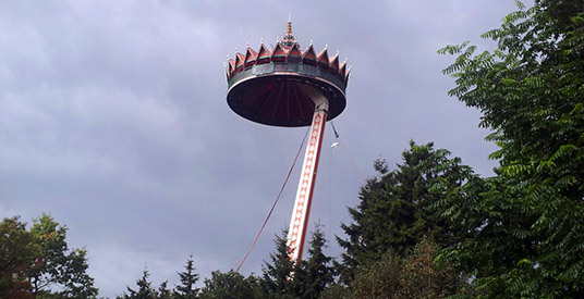 Pagode in de Efteling nog minstens vijf weken dicht