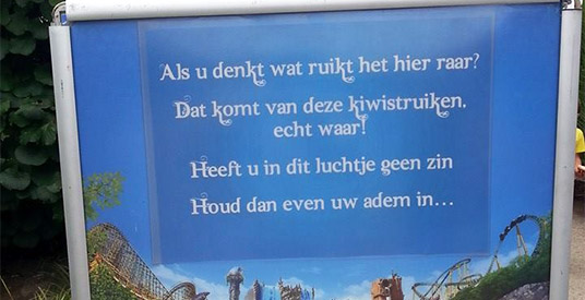 Toverland waarschuwt voor stankoverlast